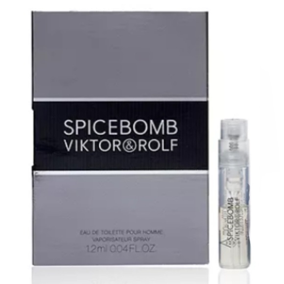 ❤️ 4 for $25 Viktor & Rolf SPICEBOMB Mini Travel Vial New On Card - Picture 1 of 1